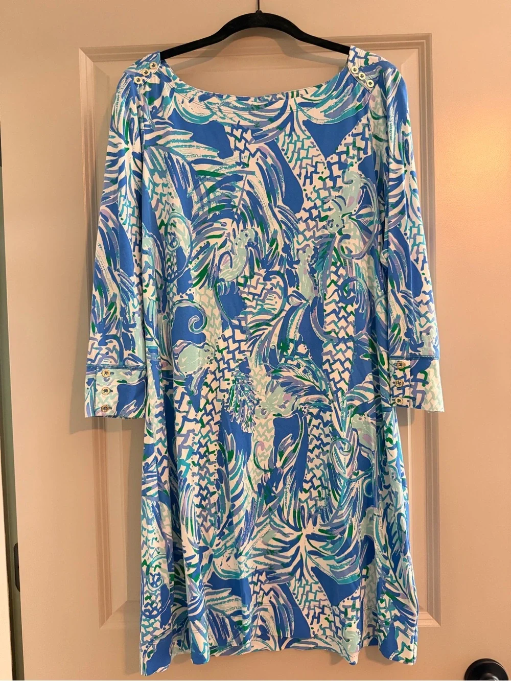 Lilly Pulitzer Sophie Dress in Canopy Chaos - Picture 1 of 5